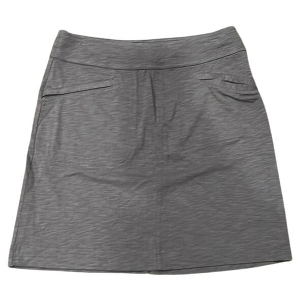 NWT Sherpa Adventure Gear Women's Tendi Skirt Monsoon Gray Size S - Picture 1 of 8